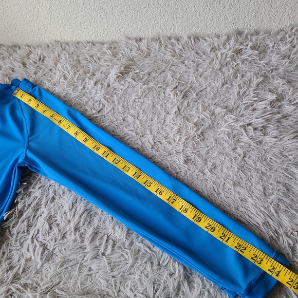 Hanna Andersson Blue Rash Guard US Size 10 - Picture 6 of 7